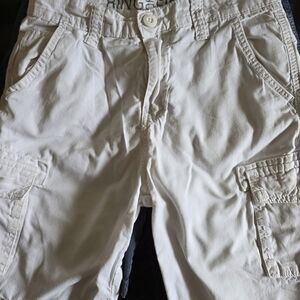 Ring of Fire Tan Cargo Shorts 2 Pairs Size 10